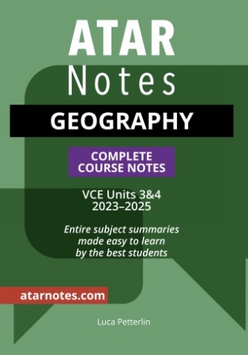 ATAR Notes: VCE Geography 3&4 (2023-2025)
